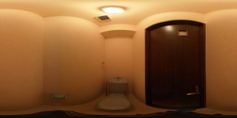 パノラマ画像トイレ