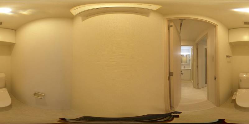 パノラマ画像トイレ