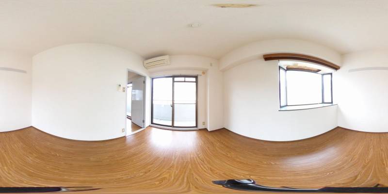 パノラマ画像洋室