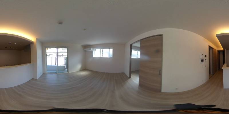 パノラマ画像リビング