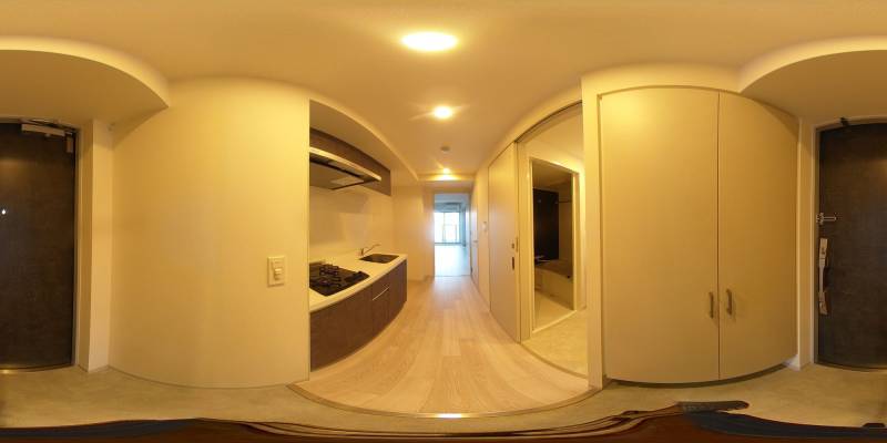 パノラマ画像玄関