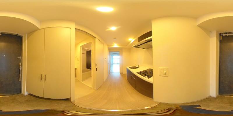 パノラマ画像玄関