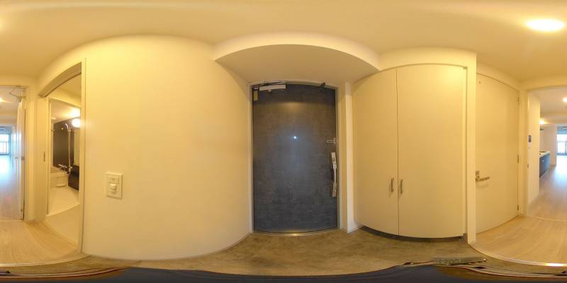 パノラマ画像玄関