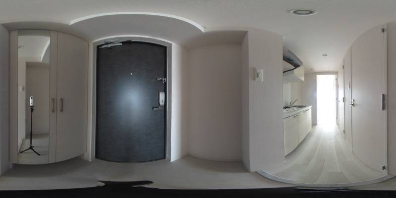 パノラマ画像玄関