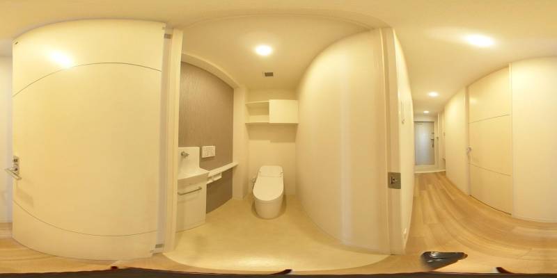 パノラマ画像トイレ