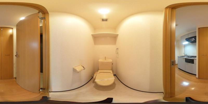 パノラマ画像トイレ