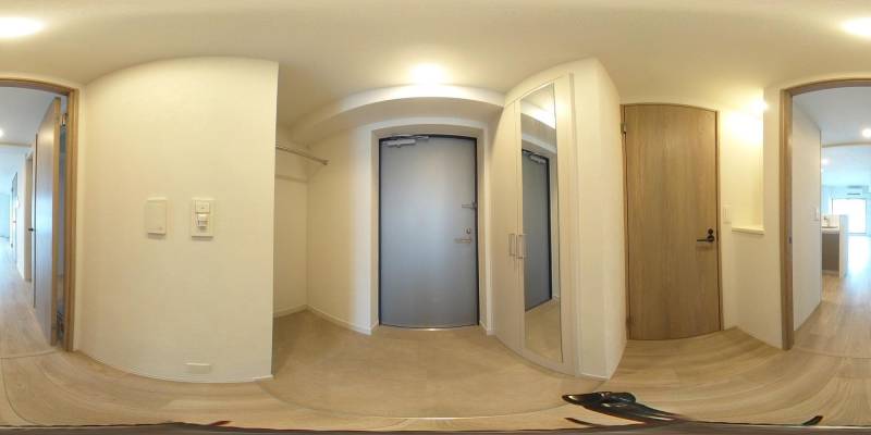 パノラマ画像玄関