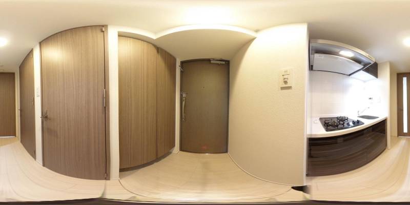 パノラマ画像玄関
