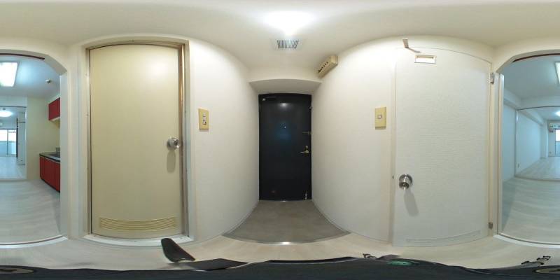 パノラマ画像玄関