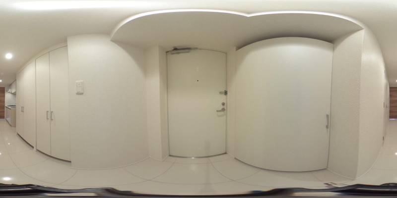 パノラマ画像玄関