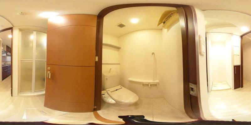 パノラマ画像トイレ