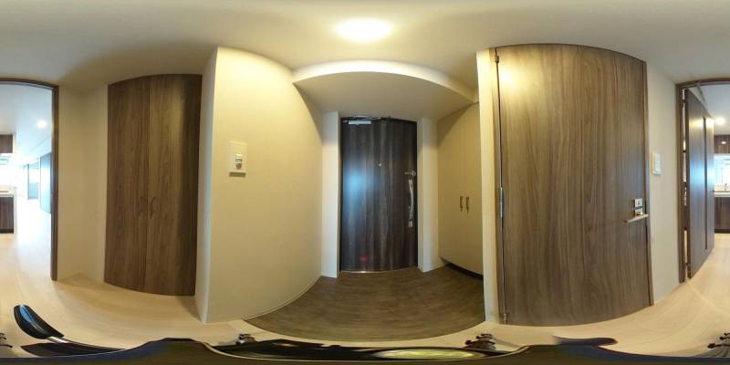 パノラマ画像玄関