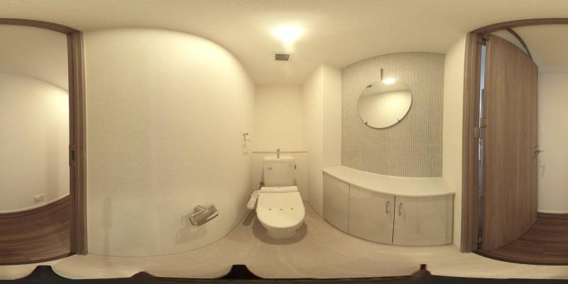 パノラマ画像トイレ