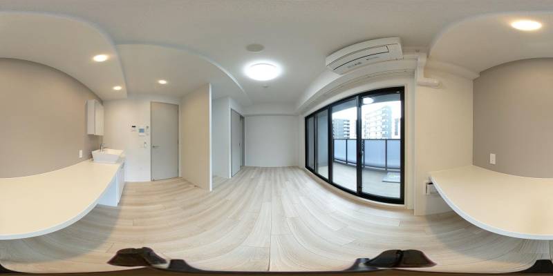 パノラマ画像リビング