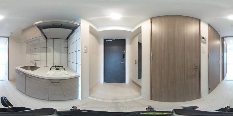 パノラマ画像玄関