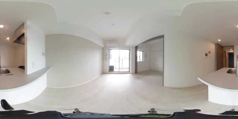 パノラマ画像リビング