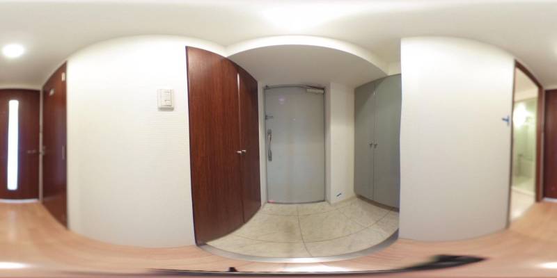 パノラマ画像玄関