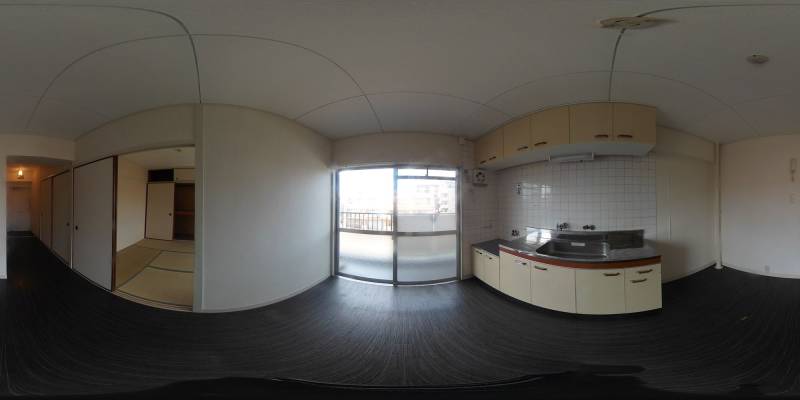 パノラマ画像ダイニング