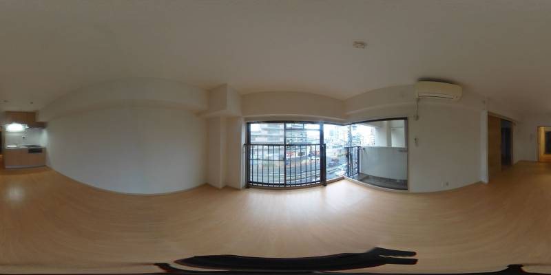 パノラマ画像リビング