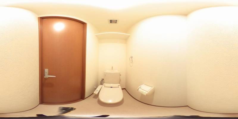 パノラマ画像トイレ