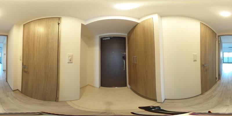 パノラマ画像玄関