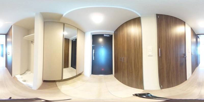 パノラマ画像玄関