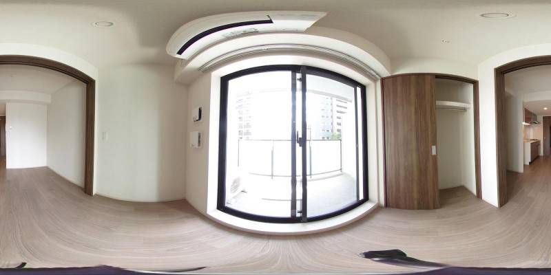 パノラマ画像洋室