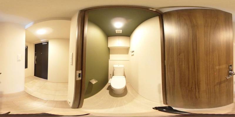 パノラマ画像トイレ