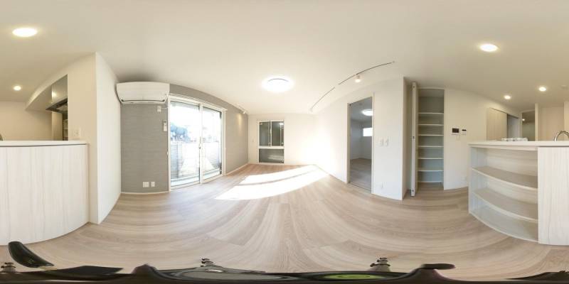 パノラマ画像リビング