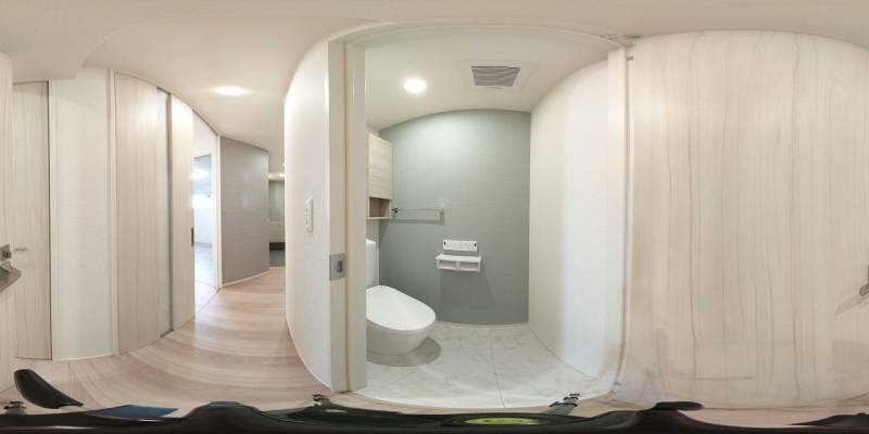 パノラマ画像トイレ