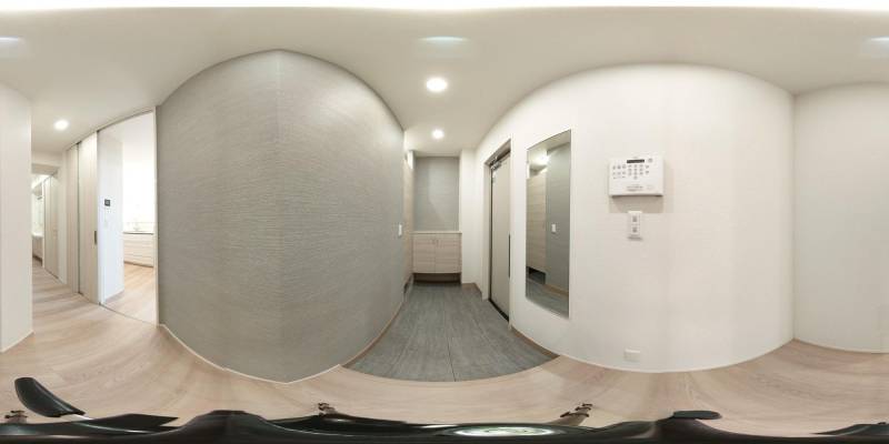 パノラマ画像玄関