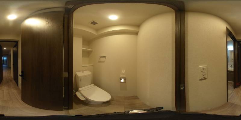 パノラマ画像トイレ