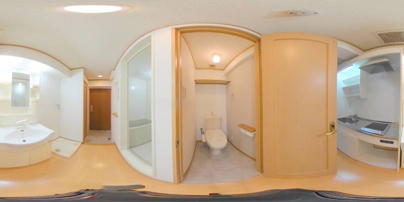 パノラマ画像トイレ