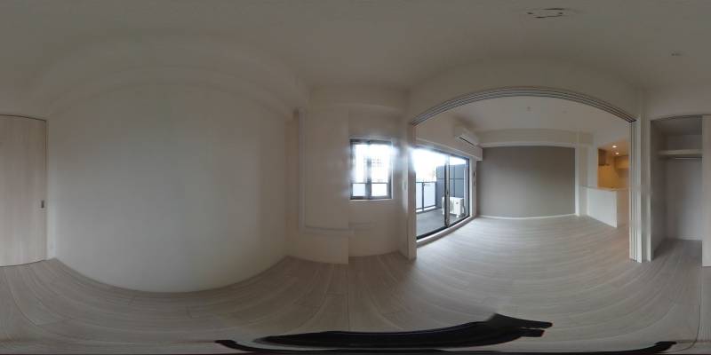 パノラマ画像洋室