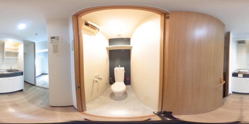 パノラマ画像トイレ