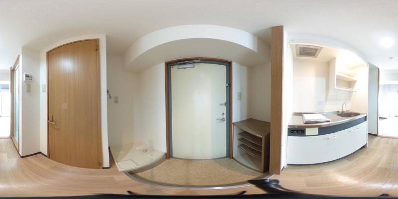 パノラマ画像玄関