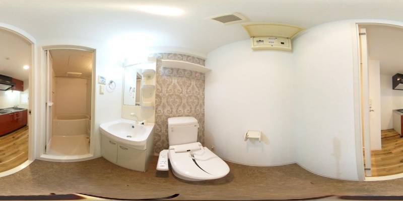 パノラマ画像トイレ
