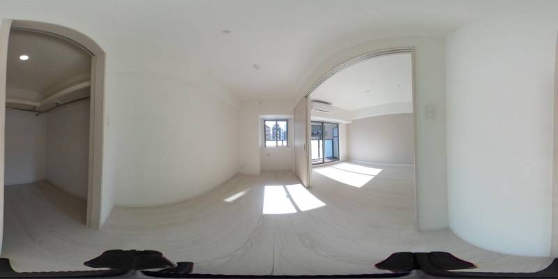 パノラマ画像洋室