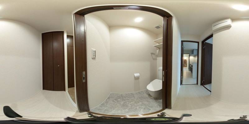 パノラマ画像トイレ