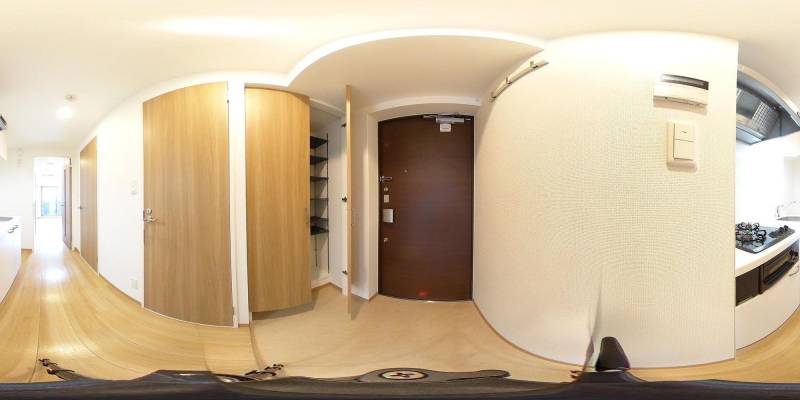 パノラマ画像玄関