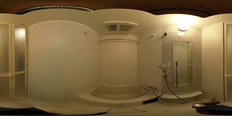 パノラマ画像バスルーム