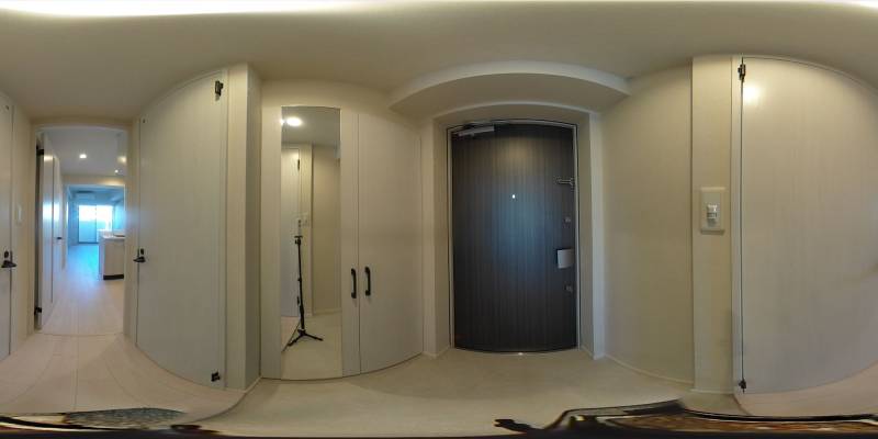 パノラマ画像玄関