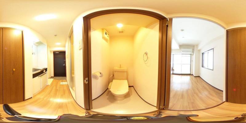 パノラマ画像トイレ