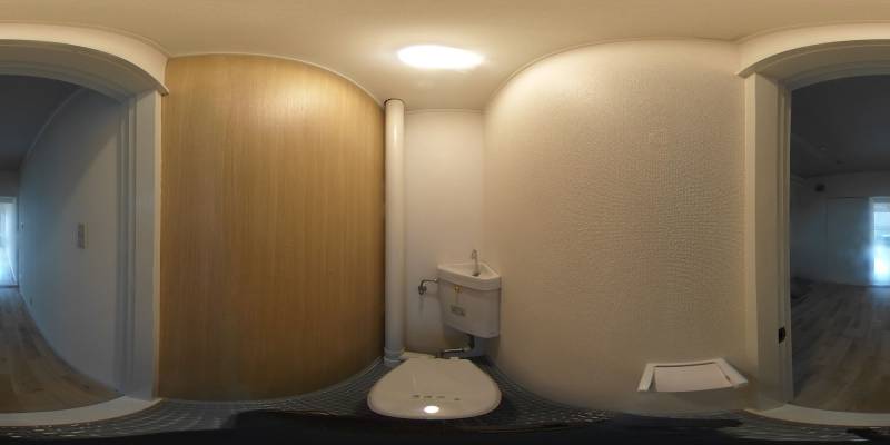 パノラマ画像トイレ