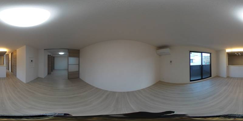 パノラマ画像リビング