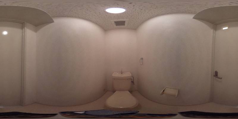 パノラマ画像トイレ