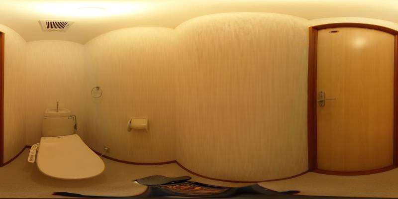 パノラマ画像トイレ