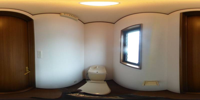 パノラマ画像トイレ