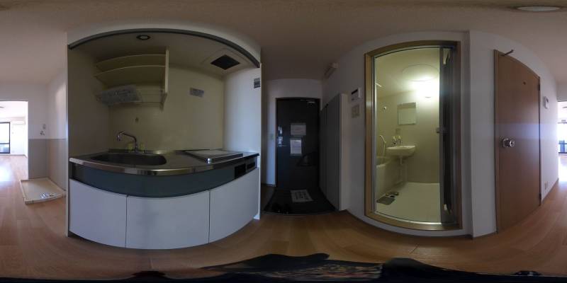 パノラマ画像玄関