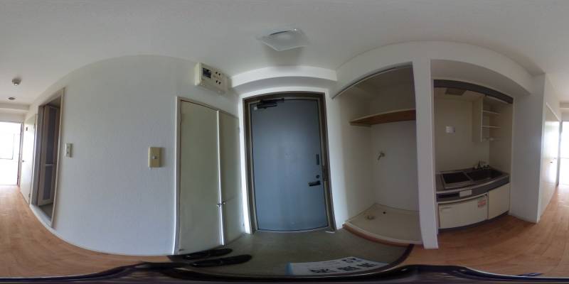 パノラマ画像玄関